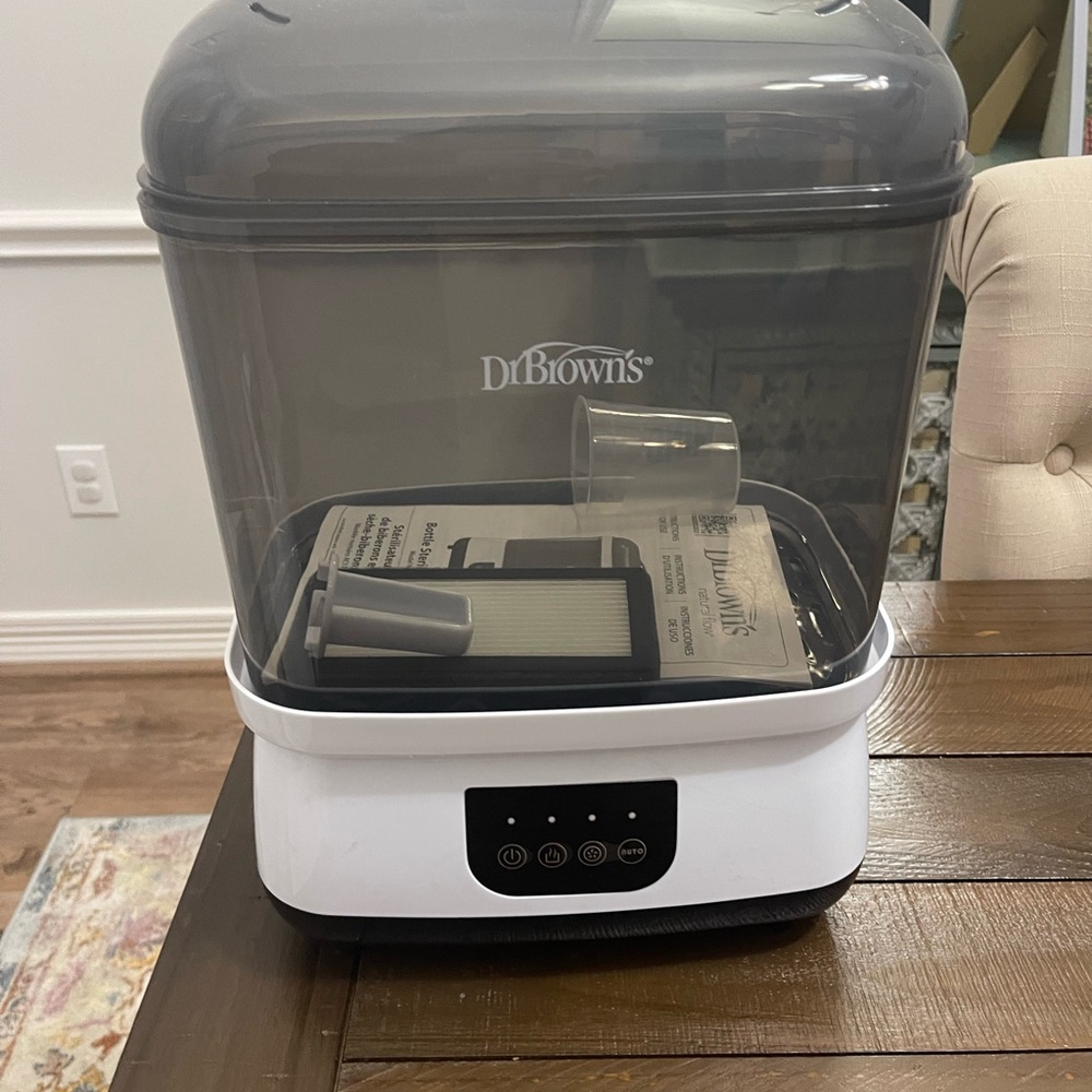 Dr. Brown's Gray and White Sterilizer